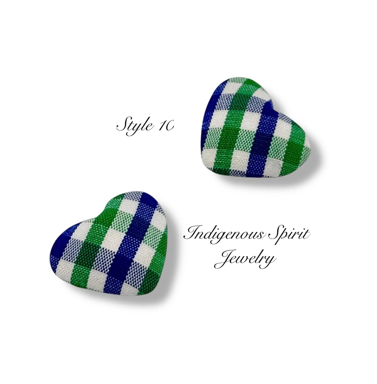 Pattern Heart Shaped Cabochons