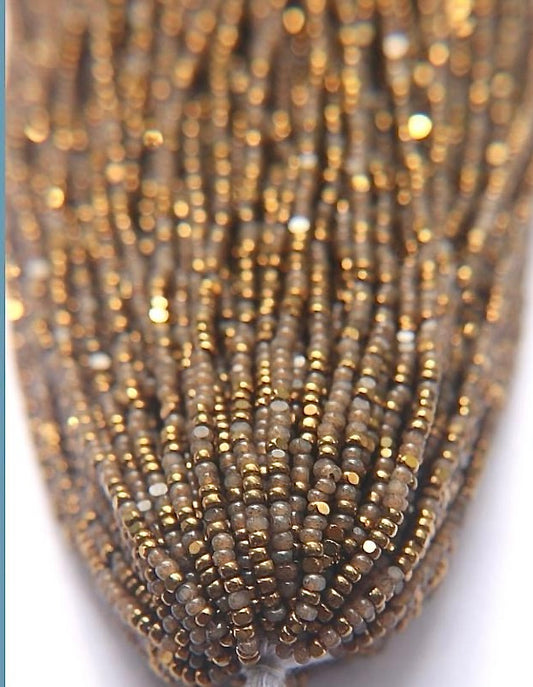 Greige Designer Mix Charlotte Cut Beads (11/0)