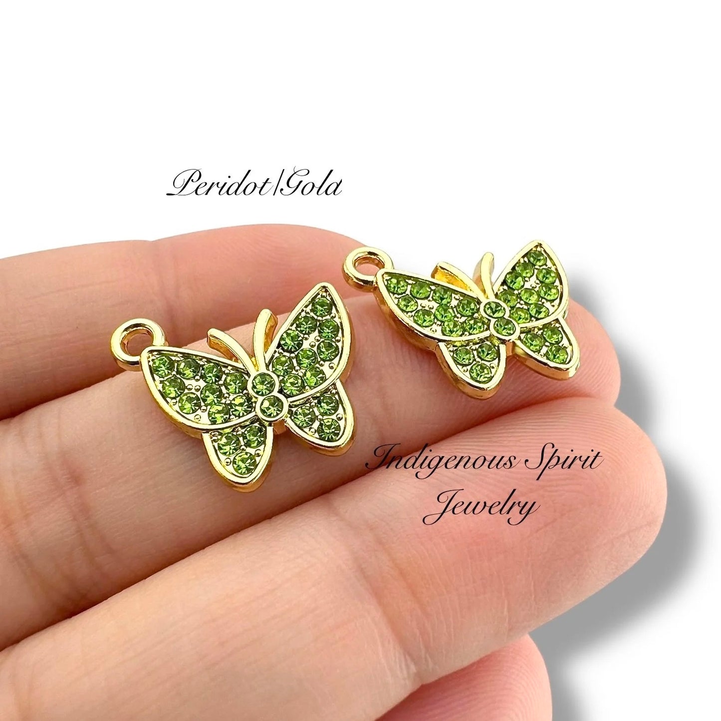 Cute Alloy Butterfly Charms