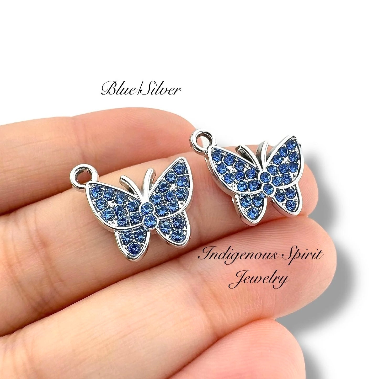 Cute Alloy Butterfly Charms