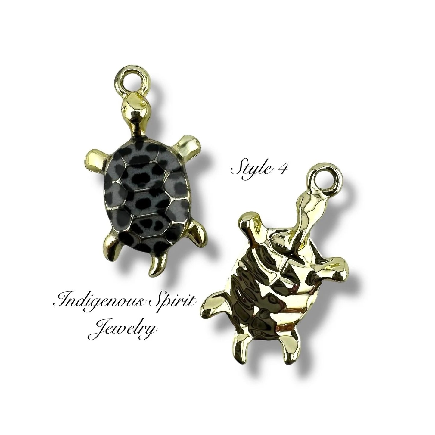 Cute Enamel Turtle Charms