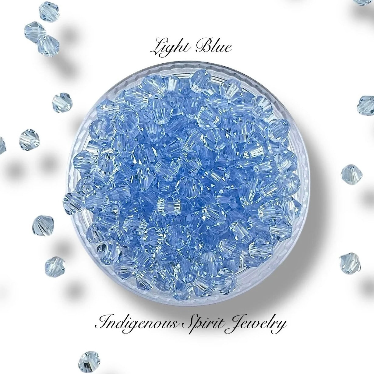 4mm WHOLESALE AAA Grade Crystal Bicone Beads