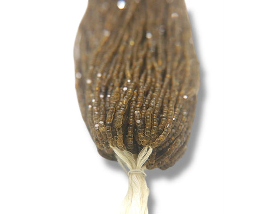 Khaki Opal 2-Cut Charlotte Cut Beads