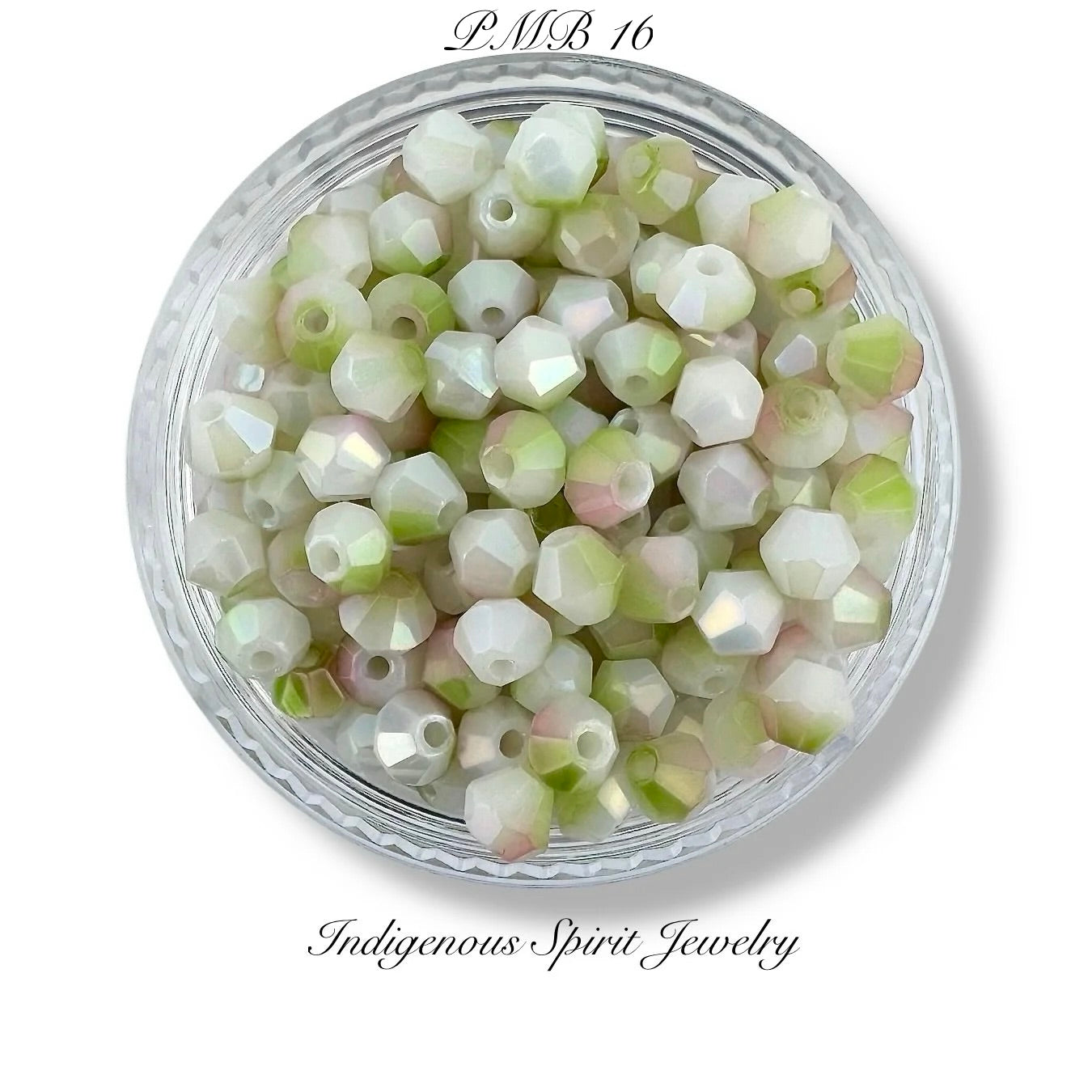 4mm Multi-Coloured Glass Bicones