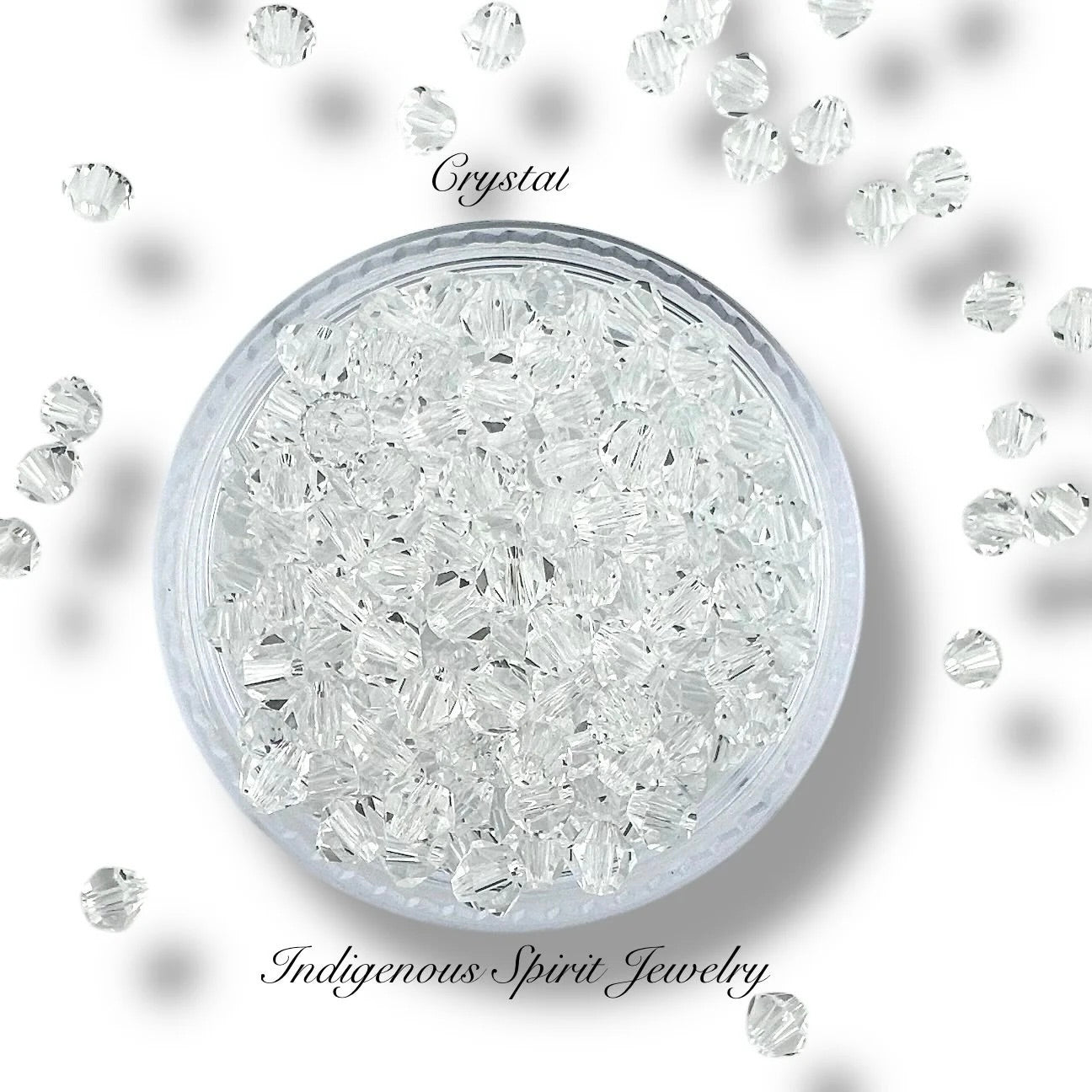 4mm WHOLESALE AAA Grade Crystal Bicone Beads