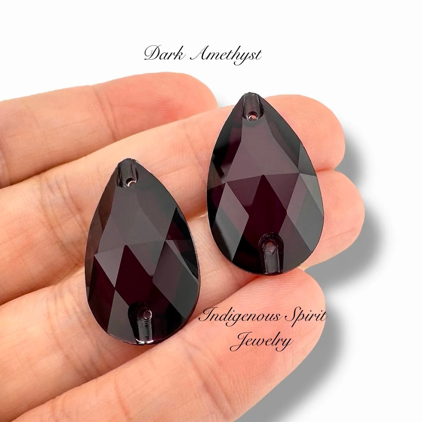 COLLECTION - 17mm x 28mm Teardrop K9 Crystal Sew-on Cabochons