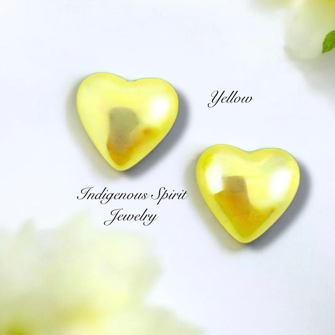 Fine Glitter Candy AB Colour Heart Shaped Cabochons