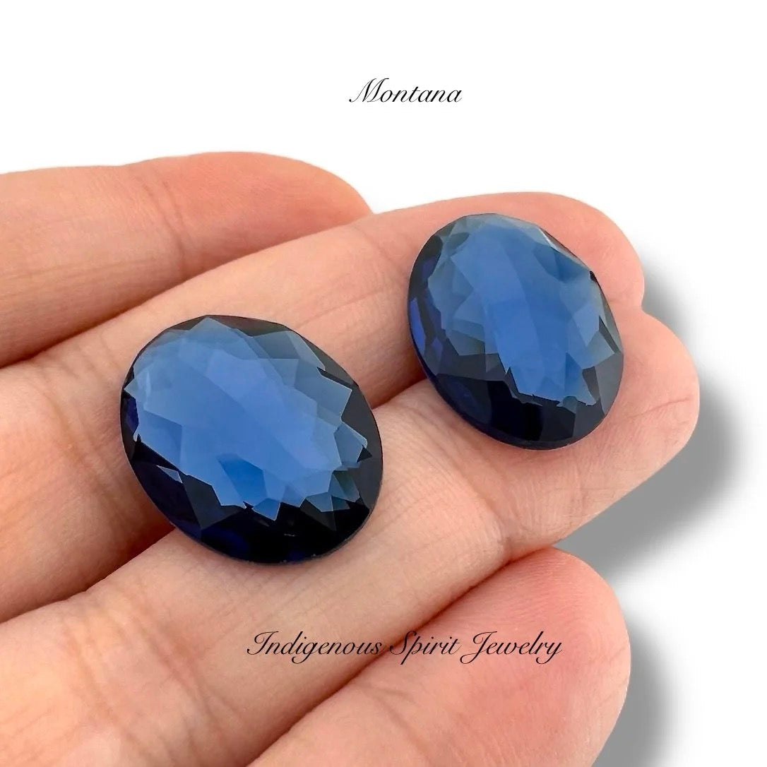 COLLECTION - Oval Flower Cut K9 Crystal Cabochons