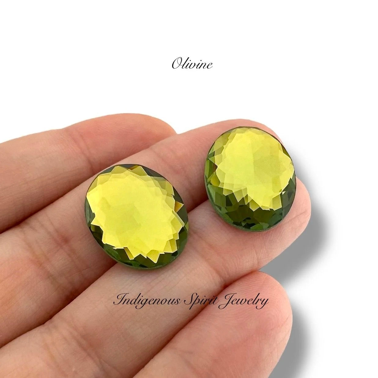 COLLECTION - Oval Flower Cut K9 Crystal Cabochons