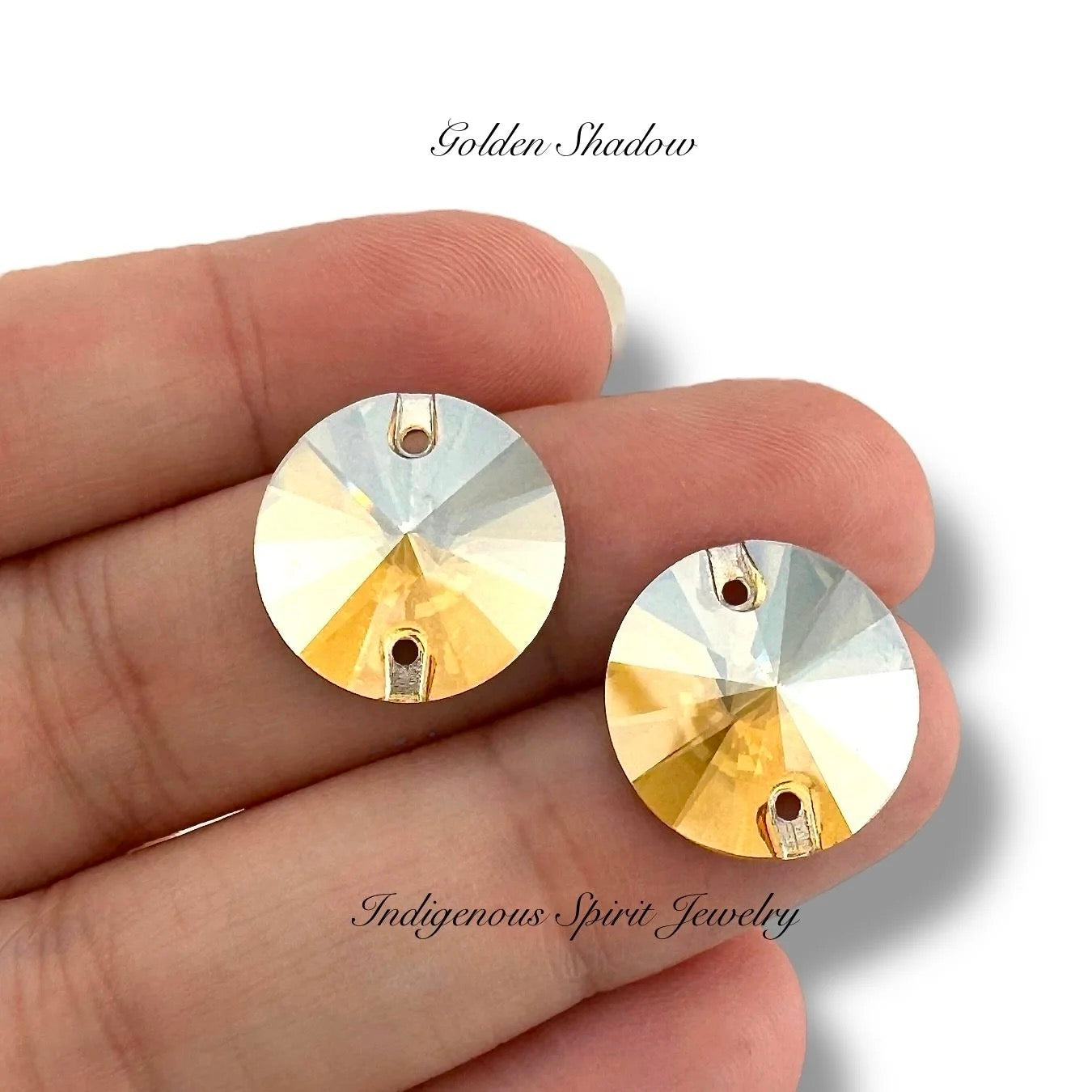 COLLECTION - 16mm Rivoli K9 Crystal Sew-on Cabochons