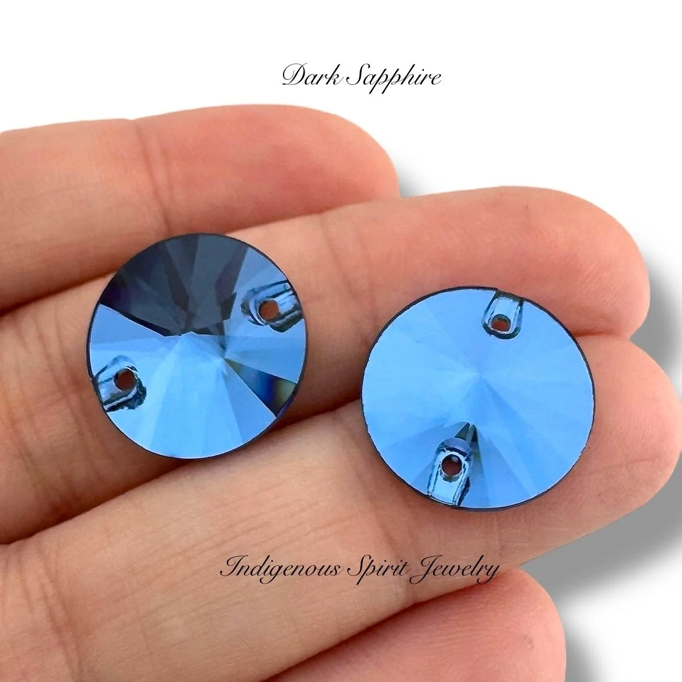 COLLECTION - 16mm Rivoli K9 Crystal Sew-on Cabochons