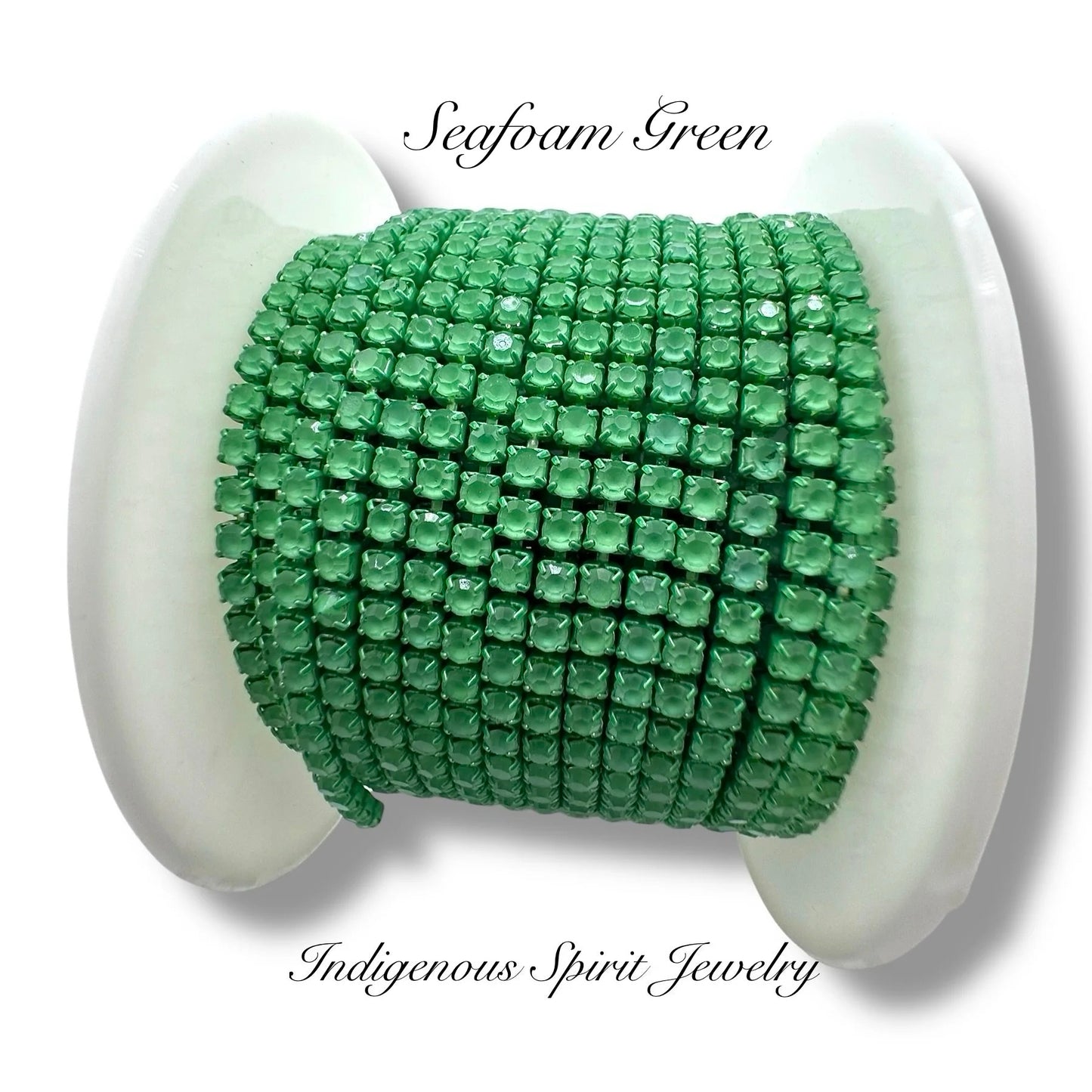 Seafoam Green Mocha Chain Banding