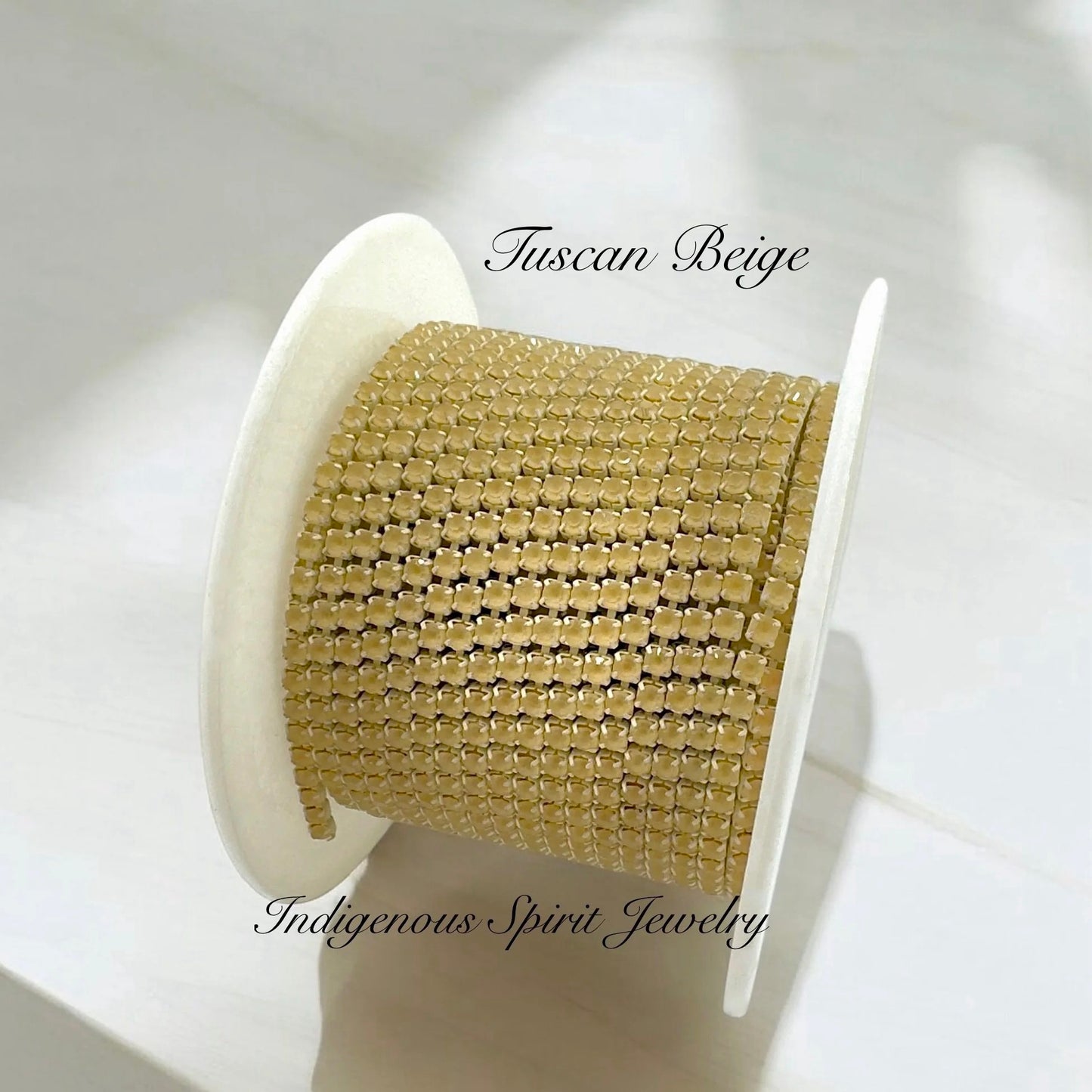 Tuscan Beige Mocha Chain Banding