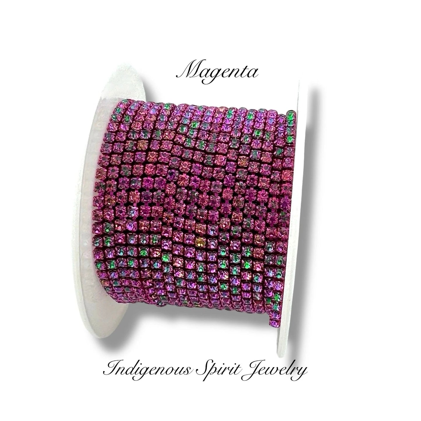 Magenta Galaxy Chain Banding
