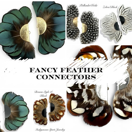 Fancy Feather Connector Pieces - Pictures coming soon