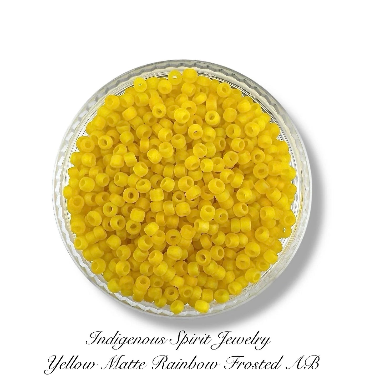 Matte Rainbow Frosted - Fancy Glass Beads