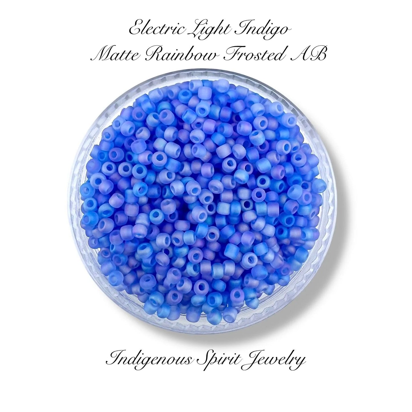 Matte Rainbow Frosted - Fancy Glass Beads