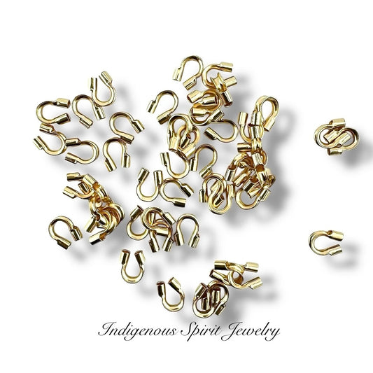 14k Gold Filled LARGE HOLE Wire Guards