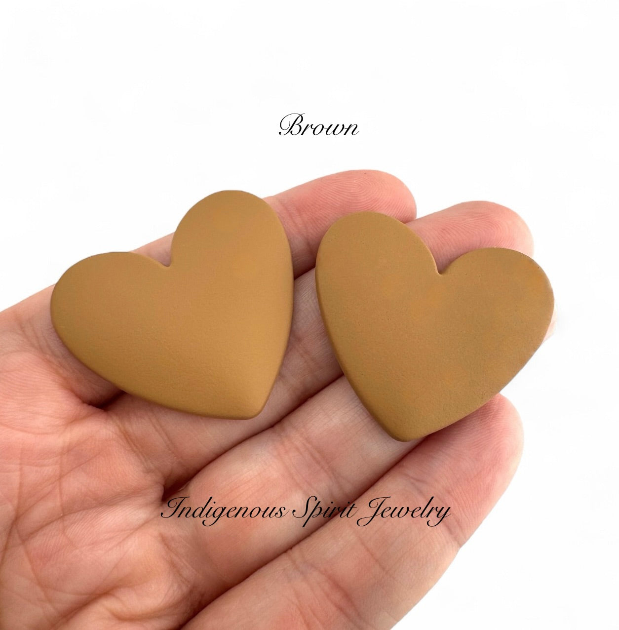 XL Matte Heart Cabochons