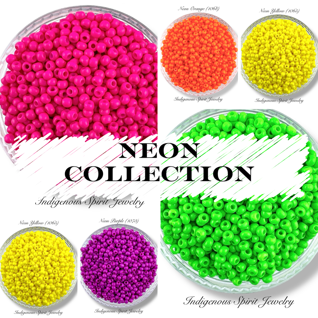 Neon Collection - Fancy Glass Beads