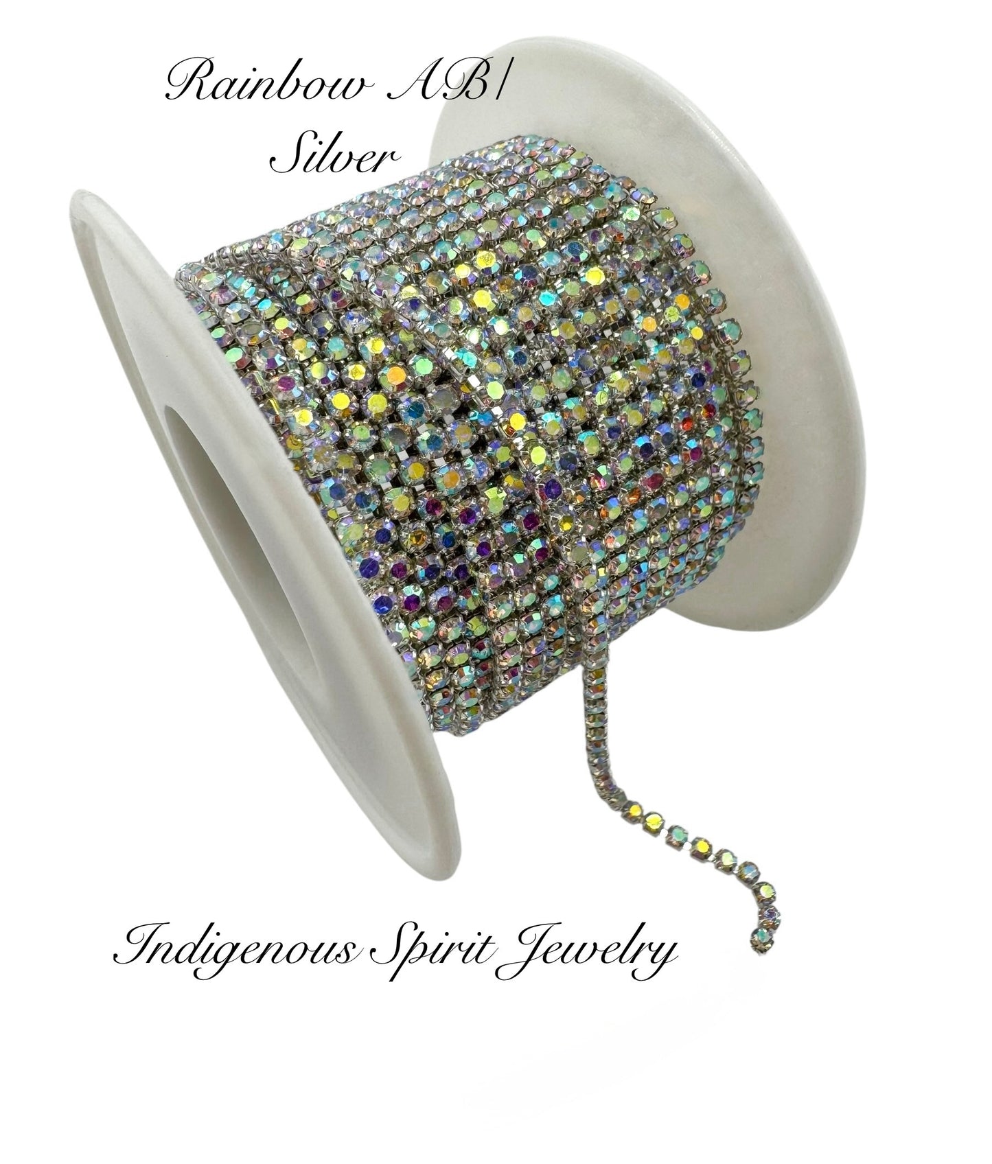 Rainbow AB Silver Colour Plated