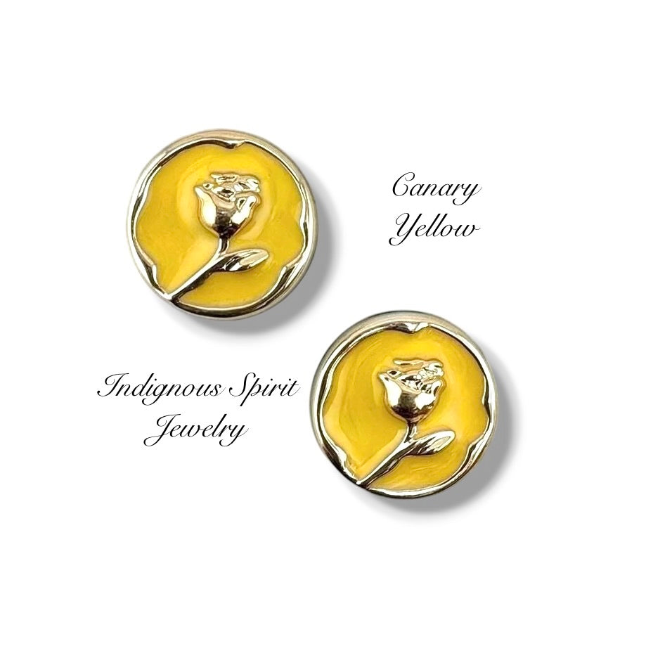 18mm Gold Rose Coloured Cabochons