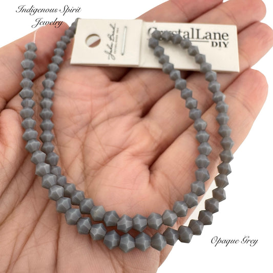 4mm Opaque Grey - Crystal Lane