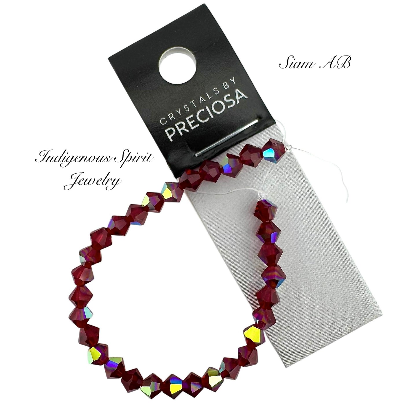 4mm  Siam AB - Preciosa