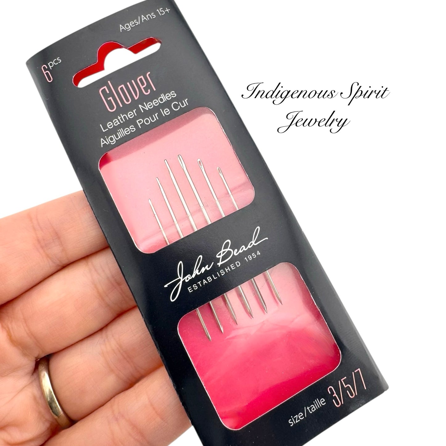 Glovers (Sizes 3/5/7) John Bead Needles