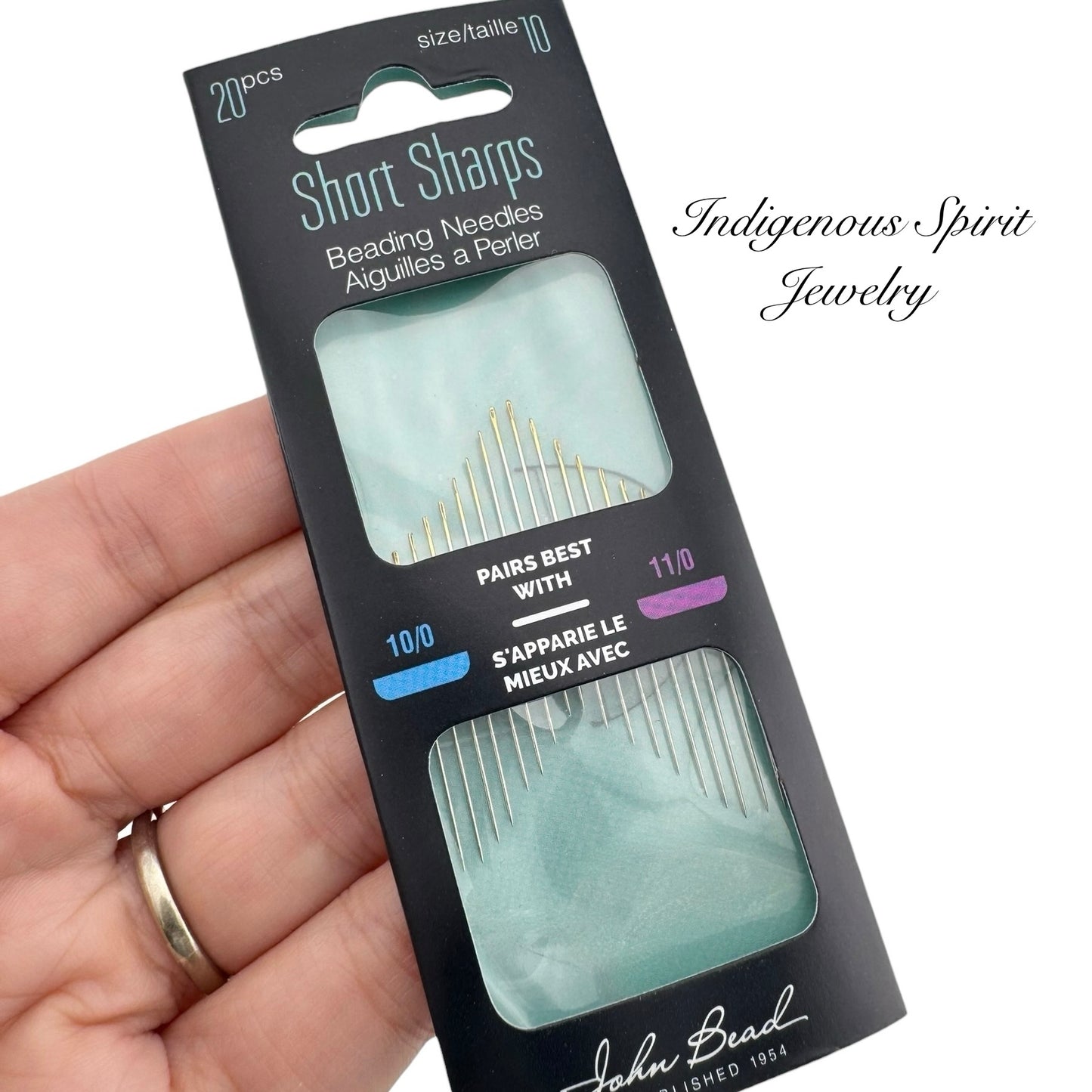 Golden Eye Short Sharps - John Bead Needles