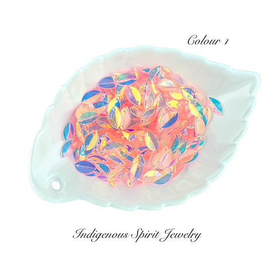 Long Navette Sequins - Colour 1