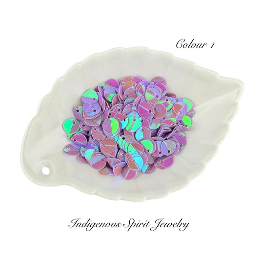 Short Navette Sequins - Colour 1