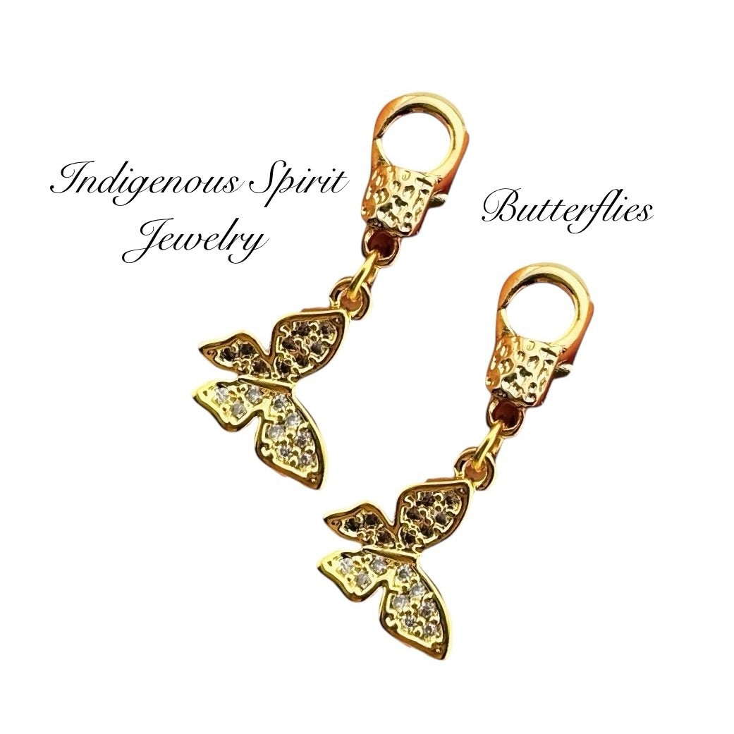 14k Gold Plated Charms with Lobster Style Clasps - PRODUCT SELL OFF