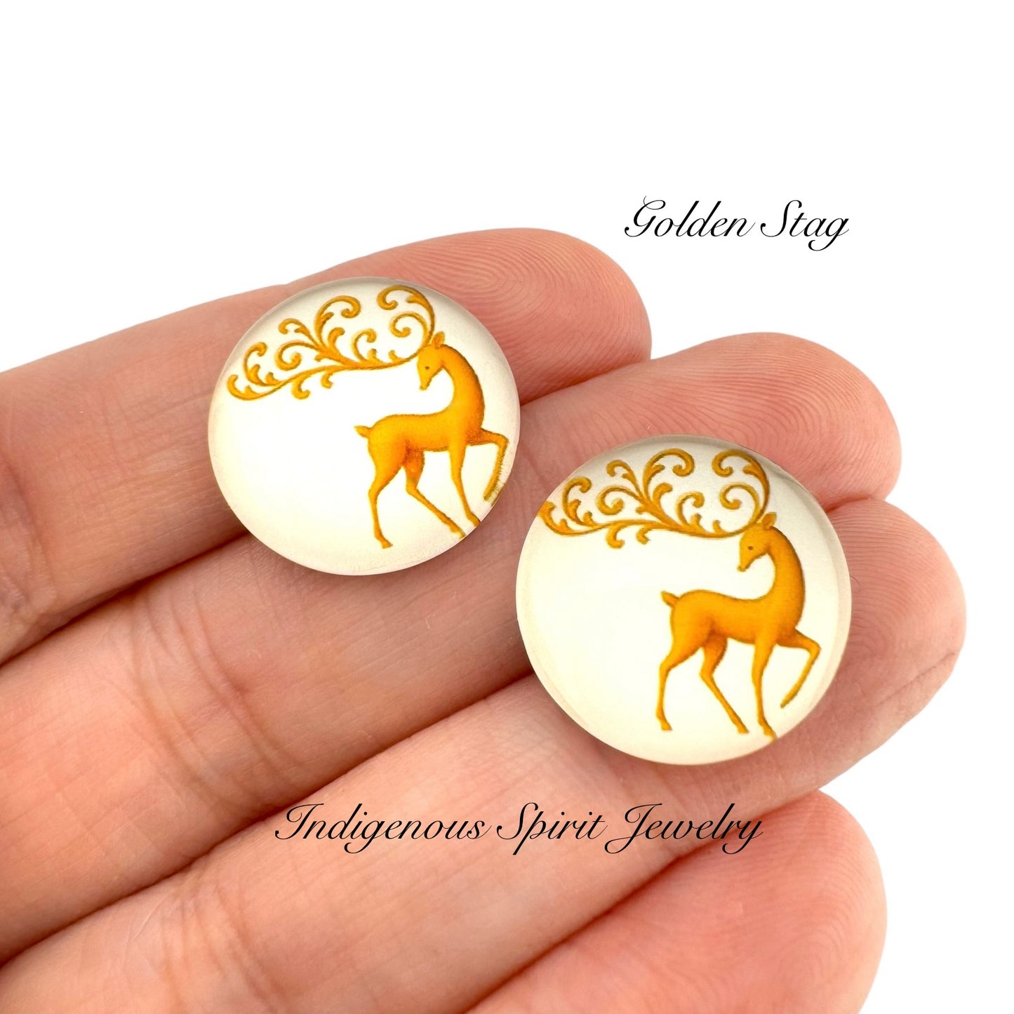 18mm "Christmas Collection" Glass Cabochons