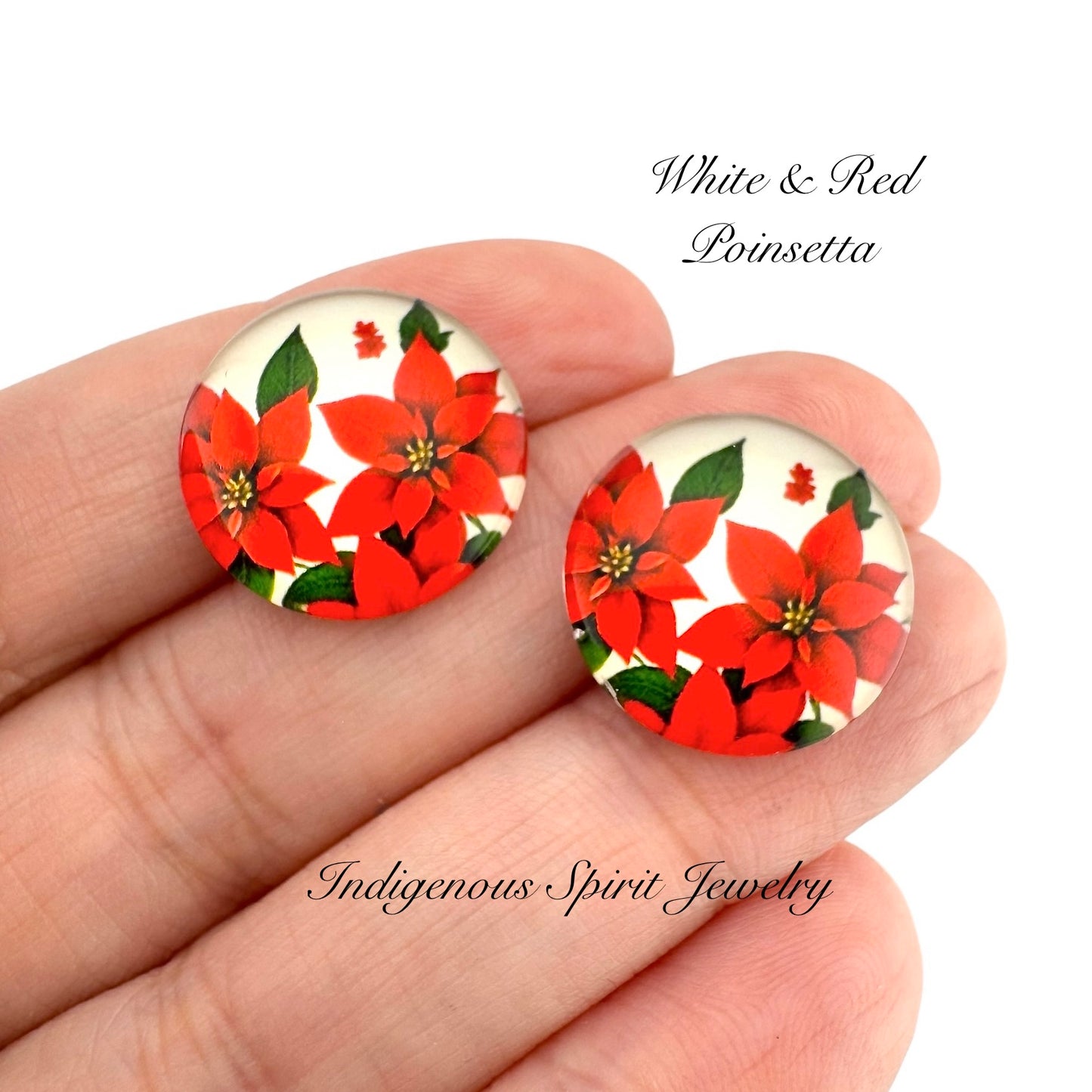 18mm "Christmas Collection" Glass Cabochons