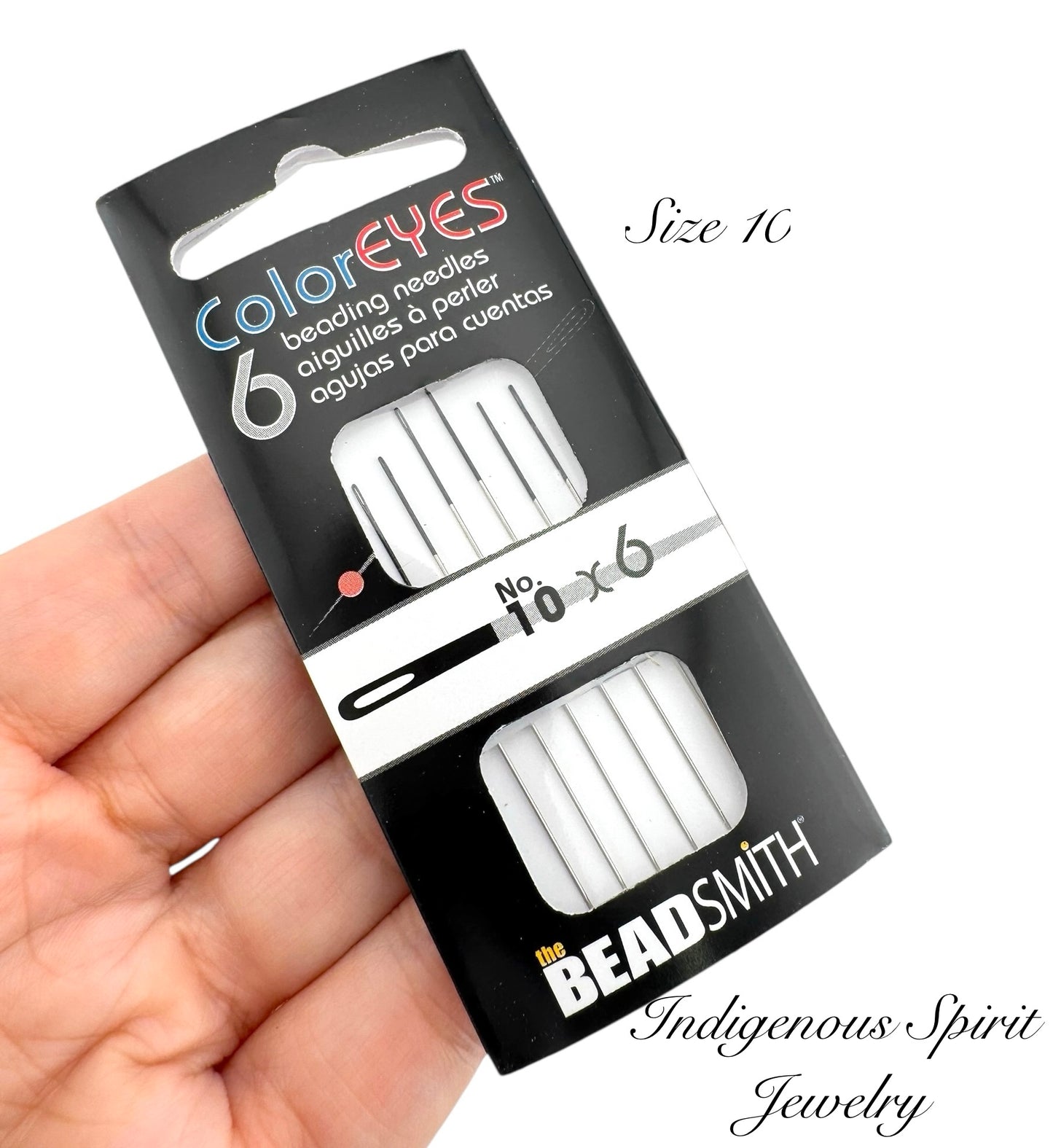 ColorEyes Beading Needles - The Beadsmith (SIZES 10, 11, & 12 multi-pack)