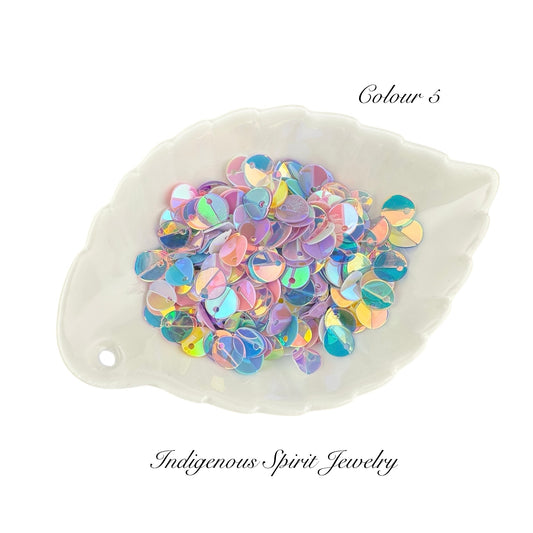 Short Navette Sequins - Colour 5