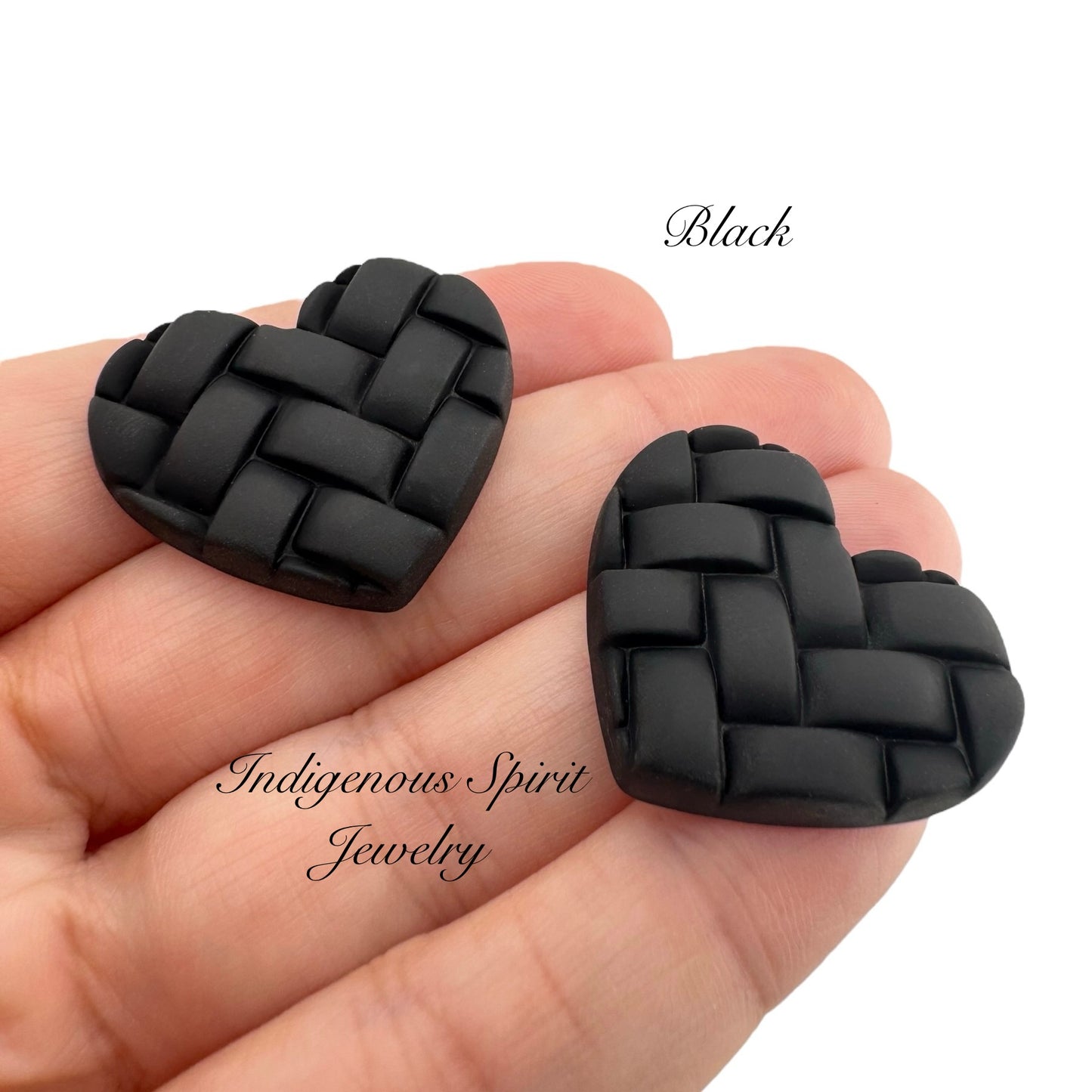 Patchwork Heart Cabochons