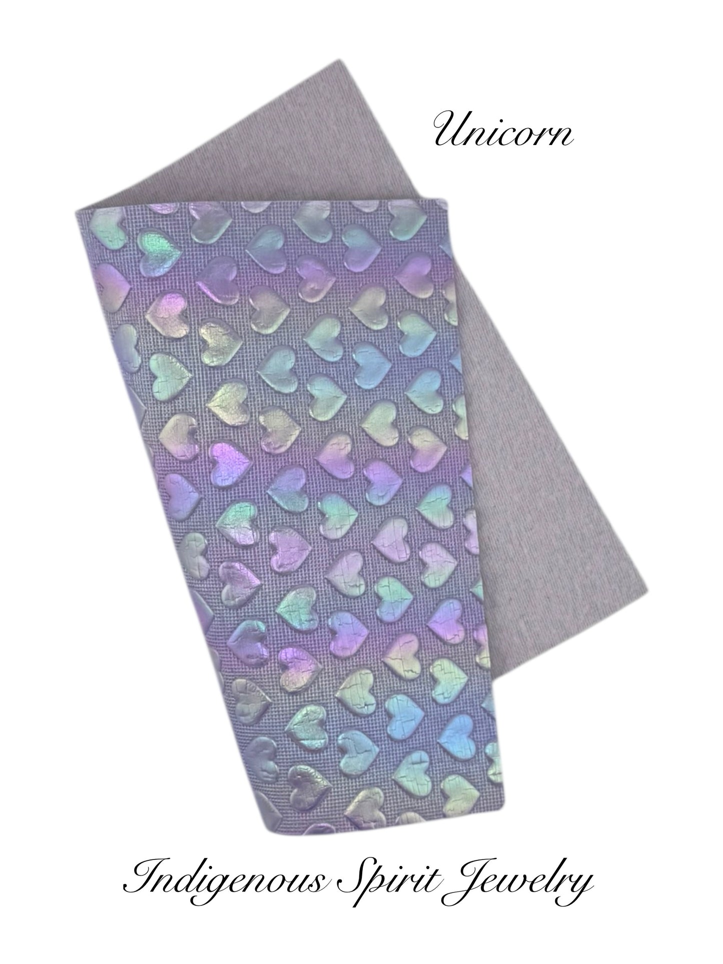 Holographic Heart Backing