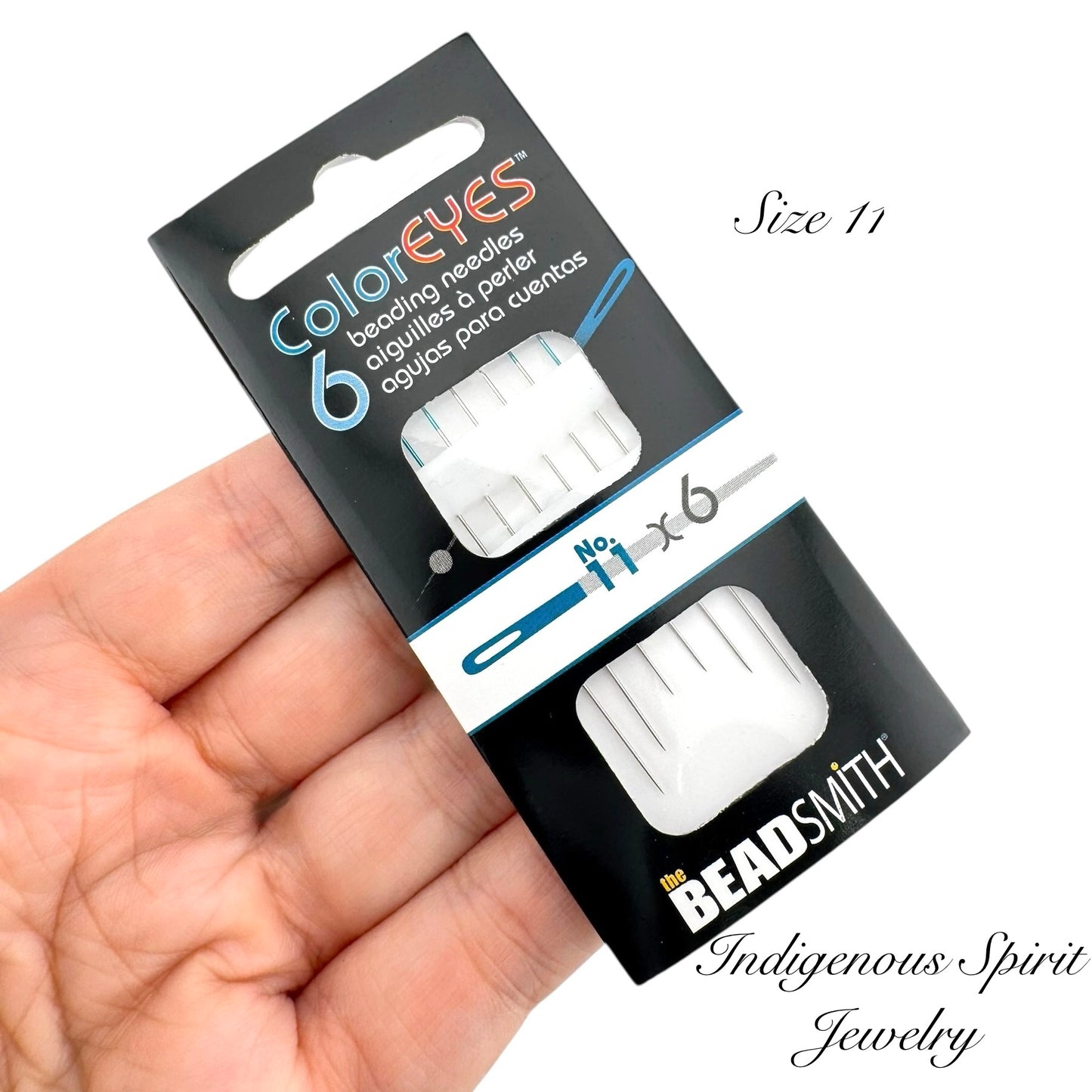 ColorEyes Beading Needles - The Beadsmith (SIZES 10, 11, & 12 multi-pack)