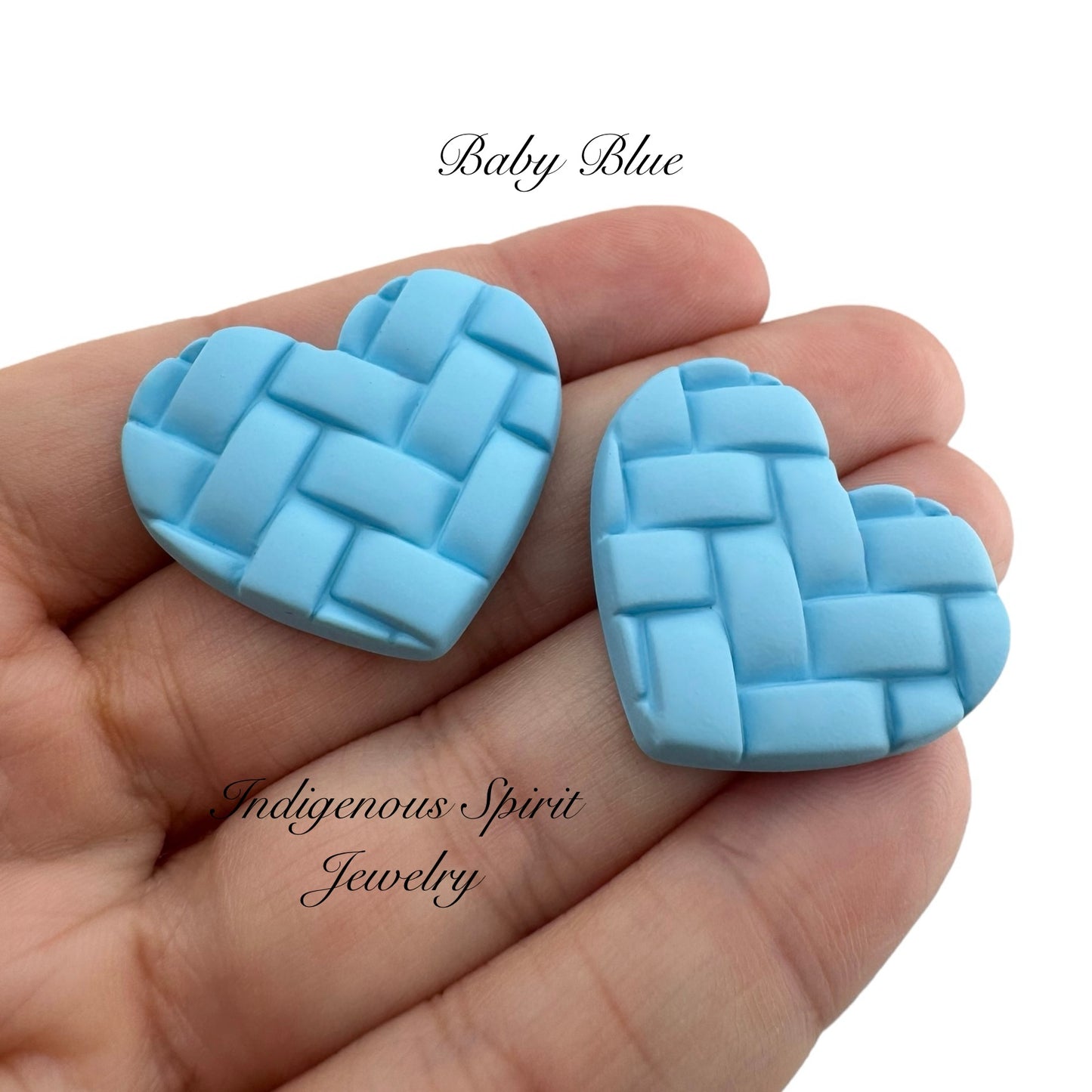 Patchwork Heart Cabochons