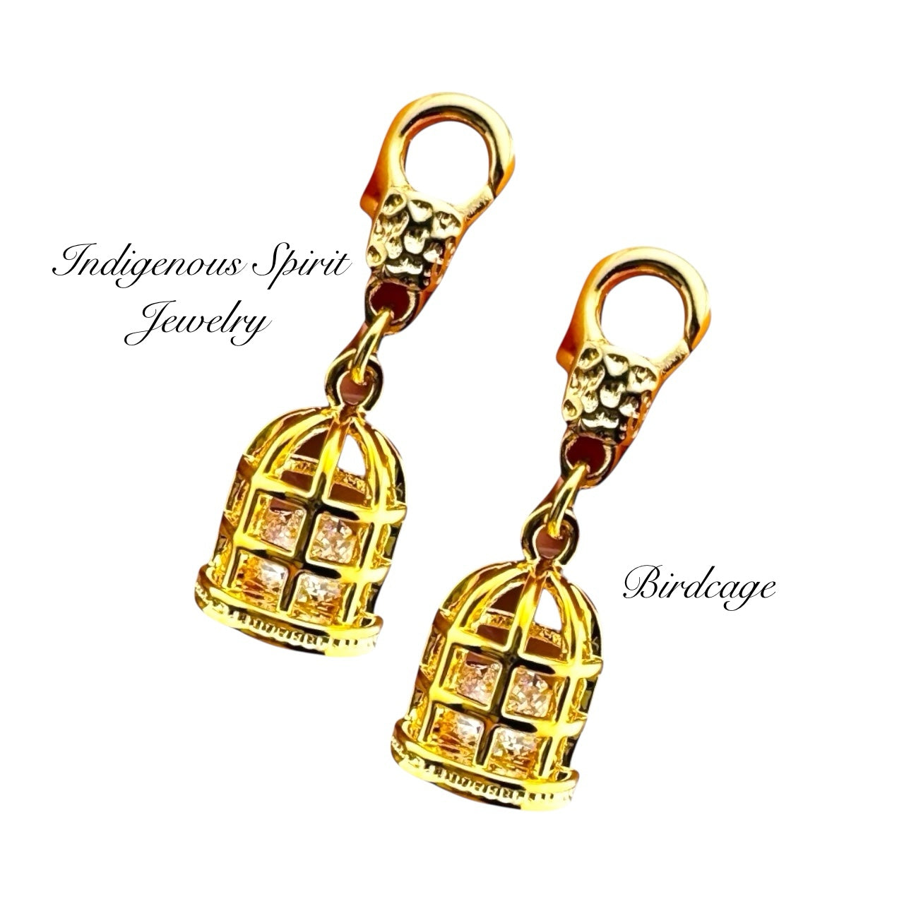 14k Gold Plated Charms with Lobster Style Clasps - PRODUCT SELL OFF