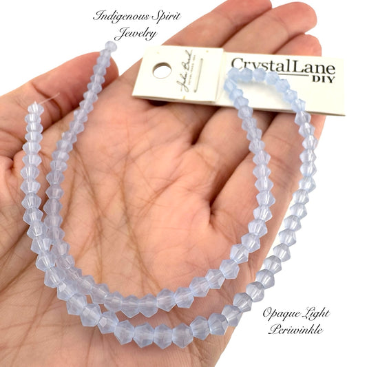 4mm Opaque Light Periwinkle - Crystal Lane