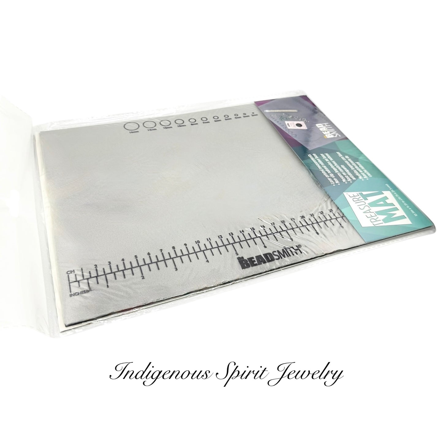 The Beadsmith - Treasure Mat, 11" x 14" Non-slip Beading Mat