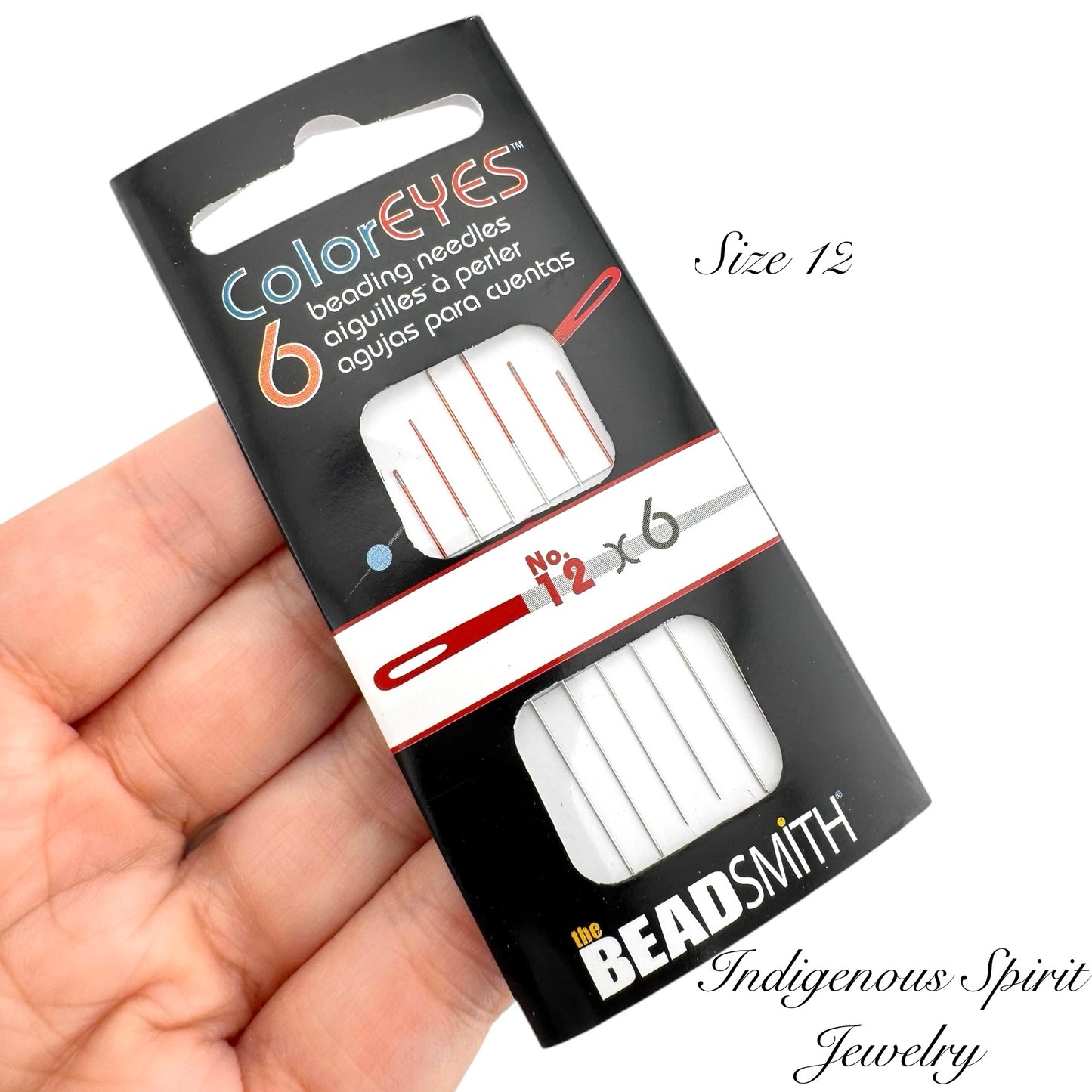 ColorEyes Beading Needles - The Beadsmith (SIZES 10, 11, & 12 multi-pack)