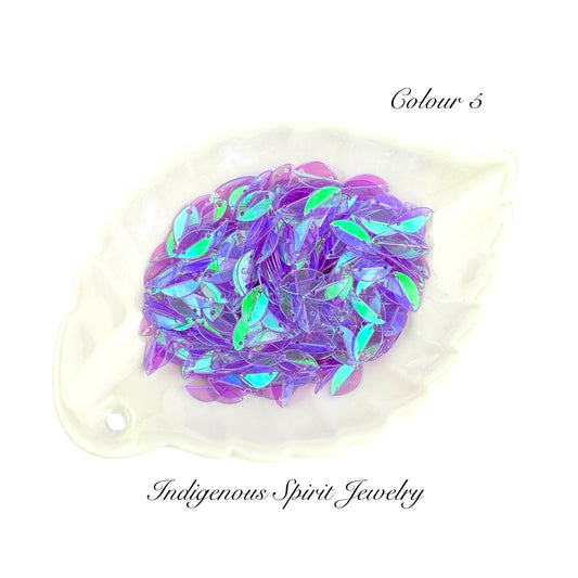 Long Navette Sequins - Colour 5