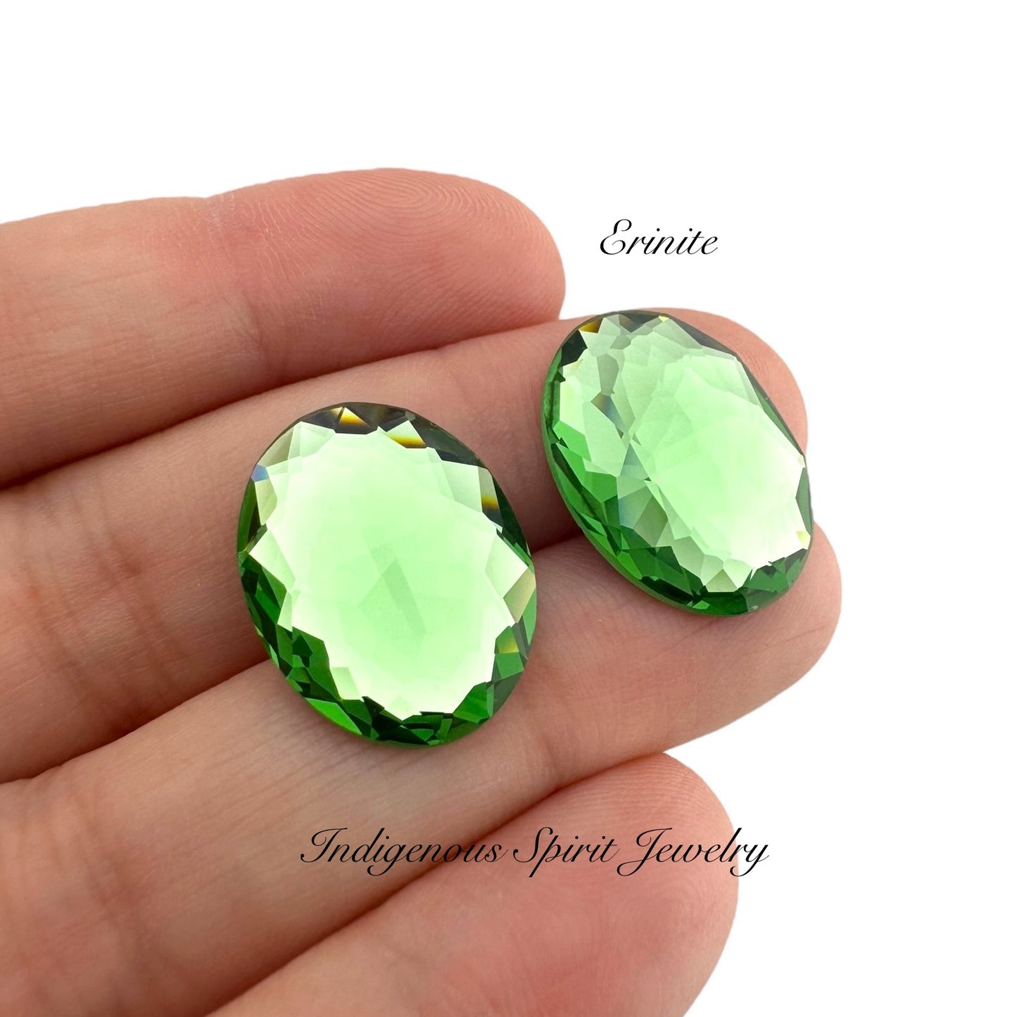 COLLECTION - Oval Flower Cut K9 Crystal Cabochons