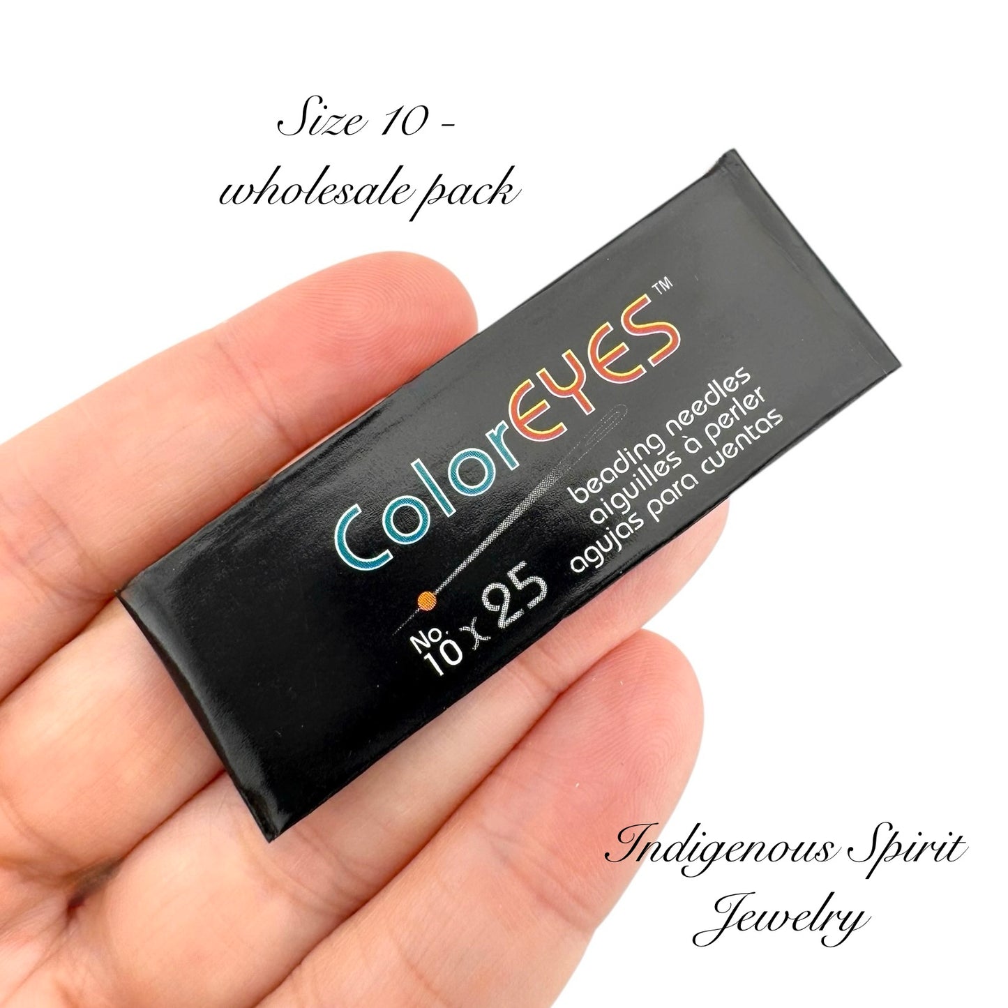 ColorEyes Beading Needles - The Beadsmith (SIZES 10, 11, & 12 multi-pack)