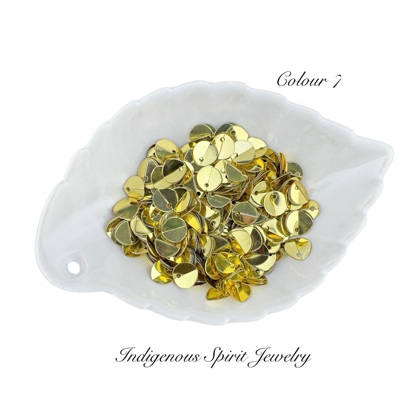 Short Navette Sequins - Colour 7