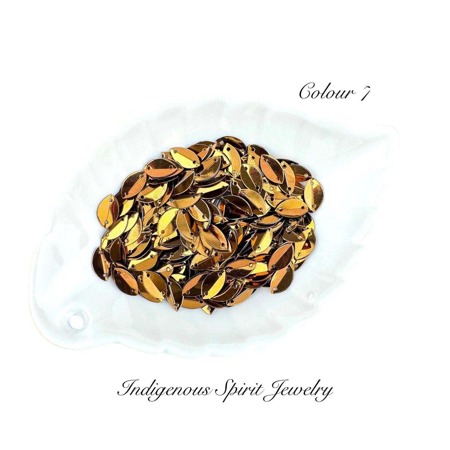 Long Navette Sequins - Colour 7